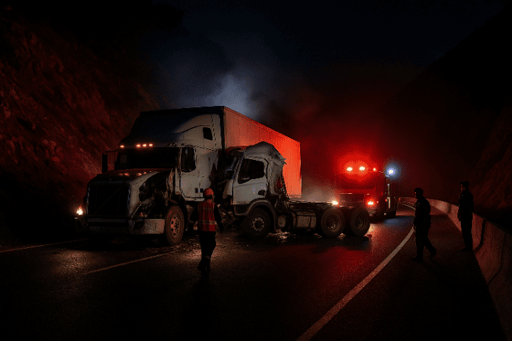Un accident de la circulation mortel sur la pente de Sirdar
