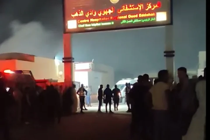 Un incendie de nuit à l’hôpital Hassan II de Dakhla, mobilisant les autorités sans enregistrer les pertes humaines