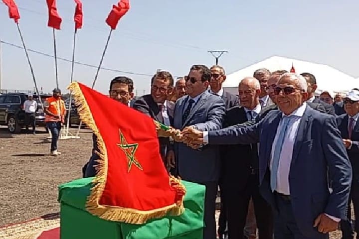 Qiyah est supervisé par le lancement des travaux pour préparer la zone logistique, Awlad Saleh, dans la province d’Al -Nawasir