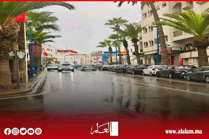 Un temps exceptionnel ravagé par la région d’Al Hoceima et provoque des perturbations navales et climatiques