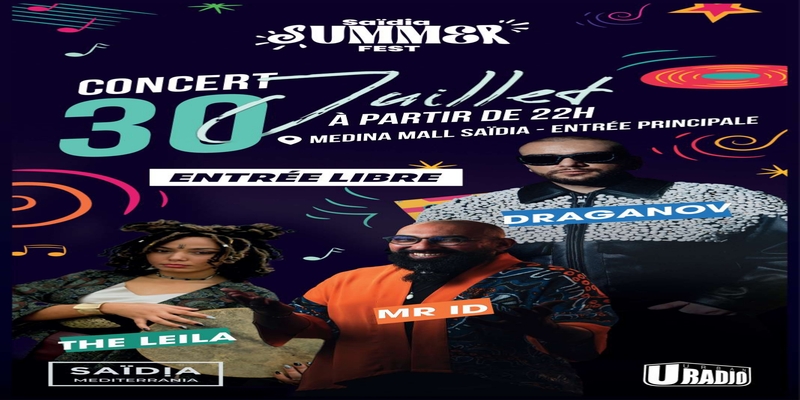 Saïdia Mediterrania présente son festival estival