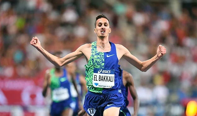 Soufiane El Bakkali remporte le 3 000 m steeples à Monaco