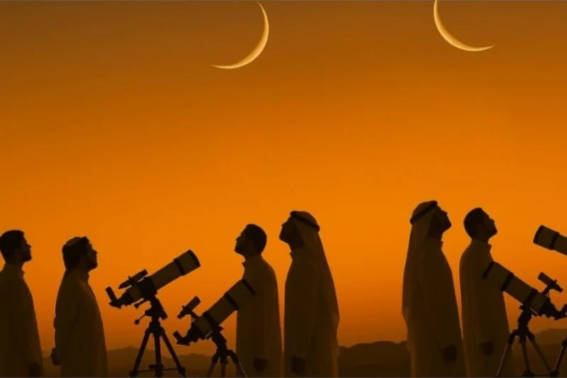 Le croissant lunaire aperçu, début du mois fixé au 26 juillet
