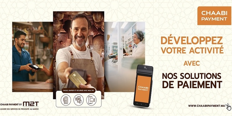 M2T lance son offre « Chaabi Payment »