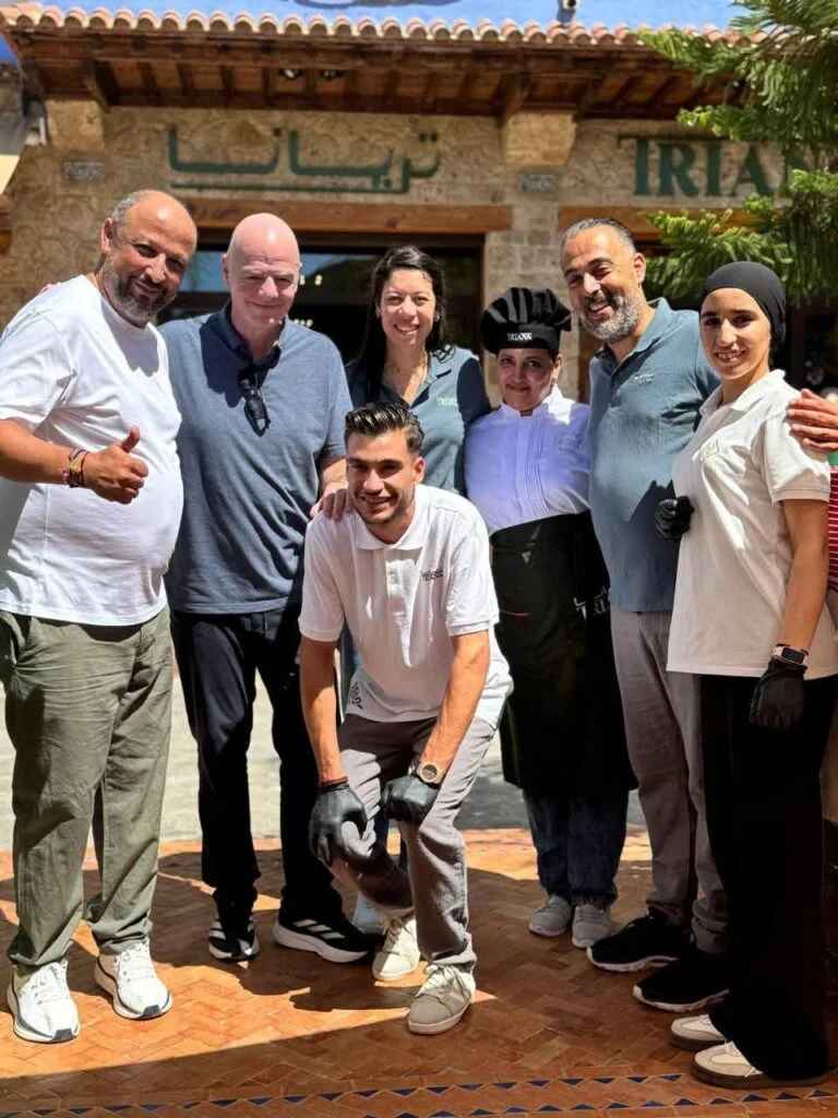 Le président de la FIFA, Infantino, en visite touristique à Chefchaouen