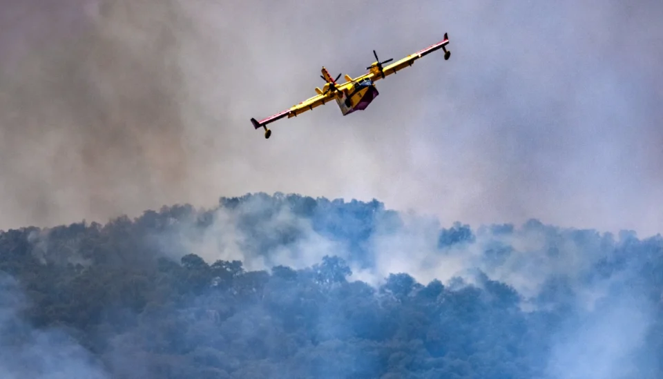 Le Maroc mobilise ses avions Canadair contre les incendies de forêt