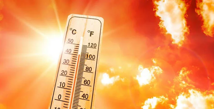 Jusqu’à 47°C et averses orageuses de mercredi à dimanche