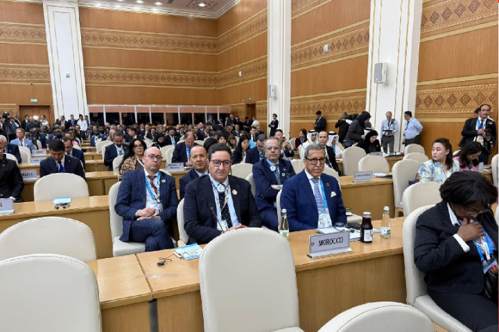 Turkménistan .. Le Maroc participe à la Conférence des Nations Unies sur les pays en développement non coastal