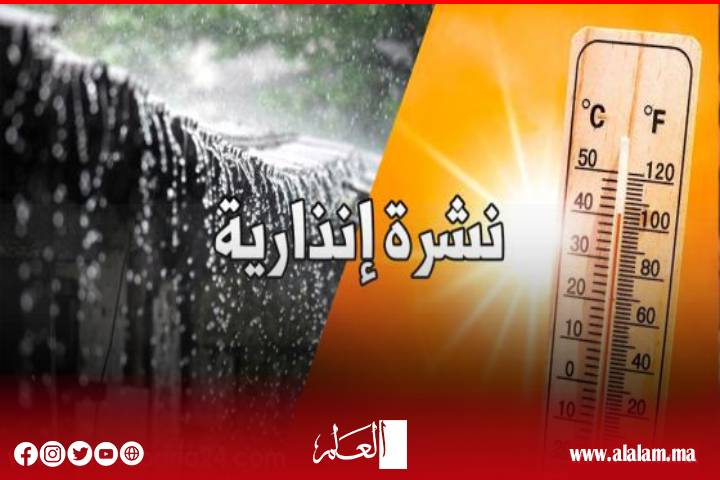 La météorologie met en garde contre une vague libre avec le polythéisme et les orages du vendredi au mardi avec un certain nombre de régions du Maroc