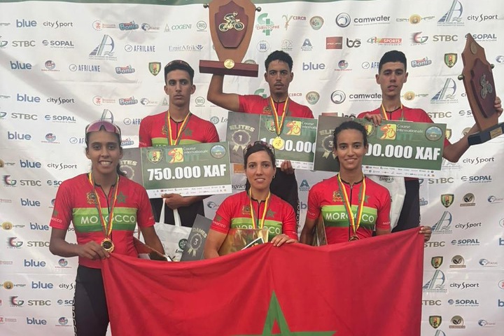 Le vélo de montagne marocain prêche le premier tour de la course internationale « Chantal Pia »