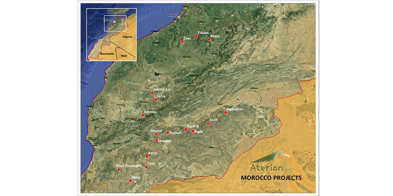 Explorations minières : Aterian mise sur l’IA pour ses opérations au Maroc