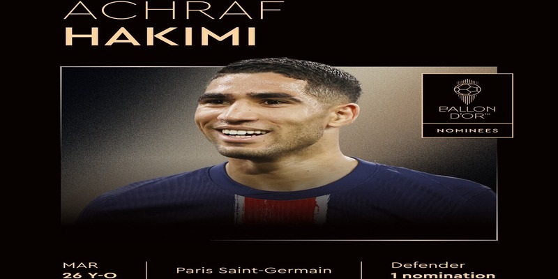 Ballon d’Or : Hakimi nommé