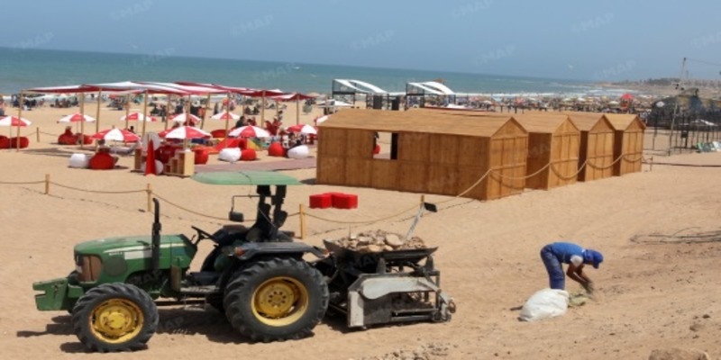 Dar Bouazza : Les plages s’offrent un nouveau visage