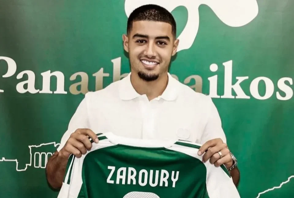 L’international marocain Anass Zaroury rejoint le Panathinaïkos en prêt