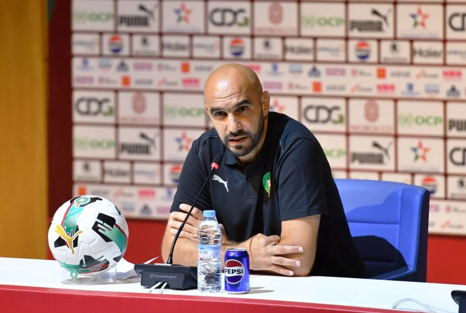 «Nous affronterons la Zambie avec l’objectif de gagner» (Walid Regragui)
