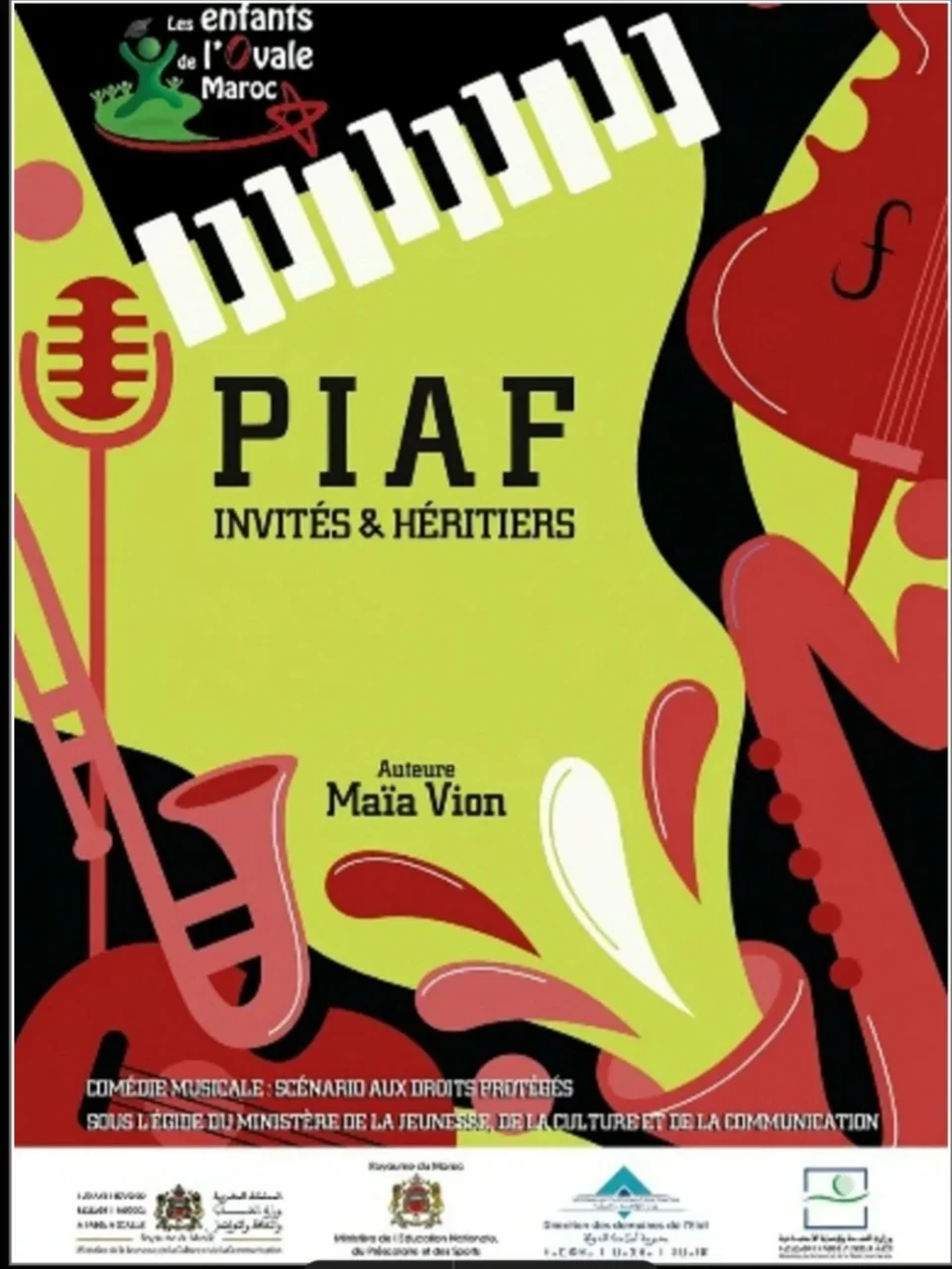 Une comédie musicale soutient les Enfants de l’Ovale Maroc