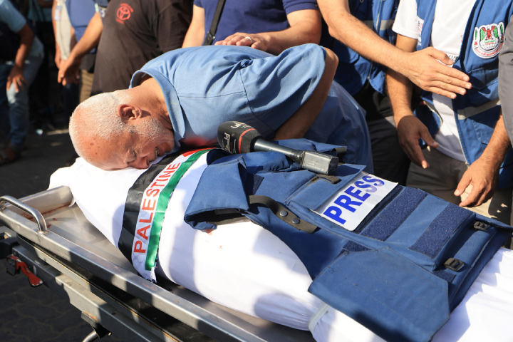 Une campagne médiatique internationale pour condamner le meurtre d’Israël de journalistes à Gaza