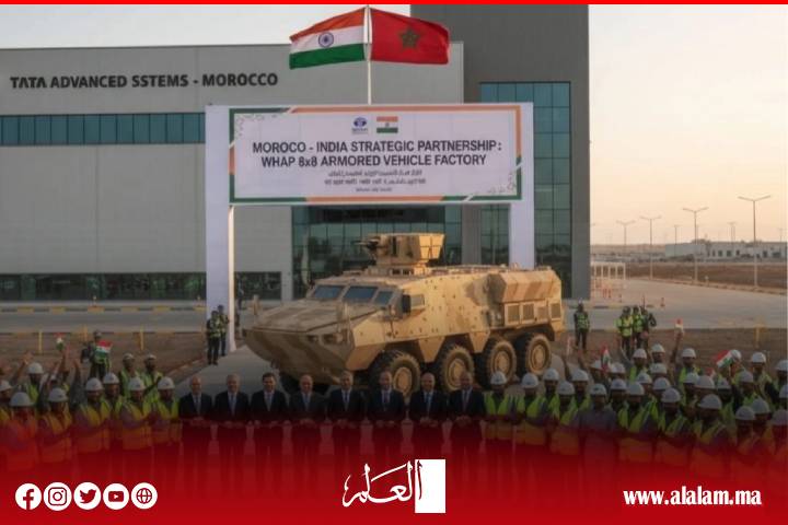 Le Maroc annonce l’inauguration d’une usine de fabrication de véhicules blindés martiaux