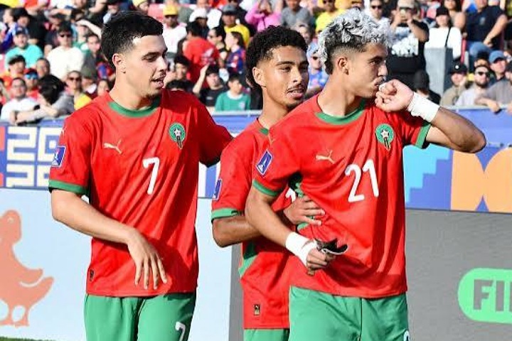 Un fort début pour le Maroc dans la Coupe du monde des jeunes au détriment de l’Espagne