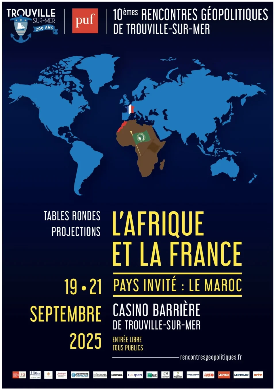 A Trouville-sur-Mer, le Maroc invité d’honneur des 10e Rencontres géopolitiques