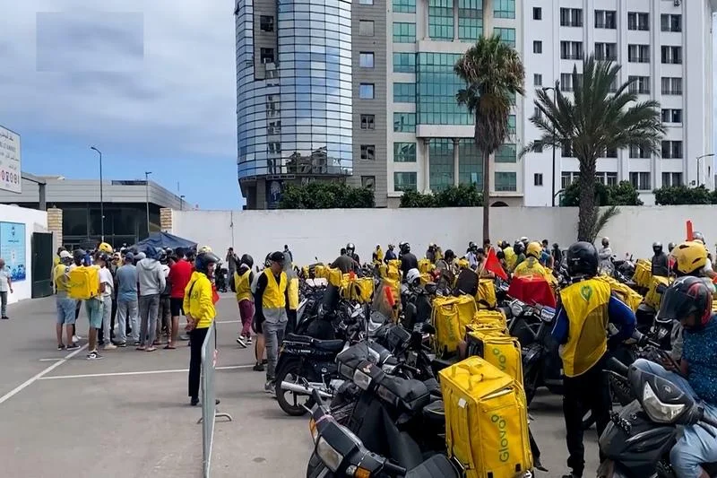Les livreurs de Glovo en grève générale de 48 heures