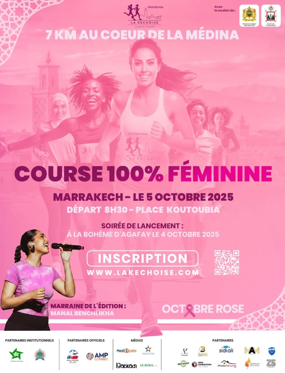 course 100 % féminine et solidaire revient à Marrakech du 2 au 5 octobre