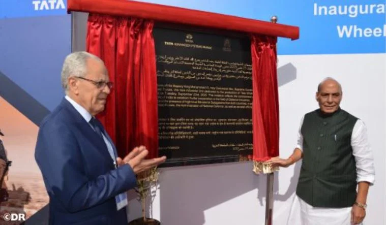 Inauguration de l’usine de fabrication des véhicules blindés de combat WhAP 8×8