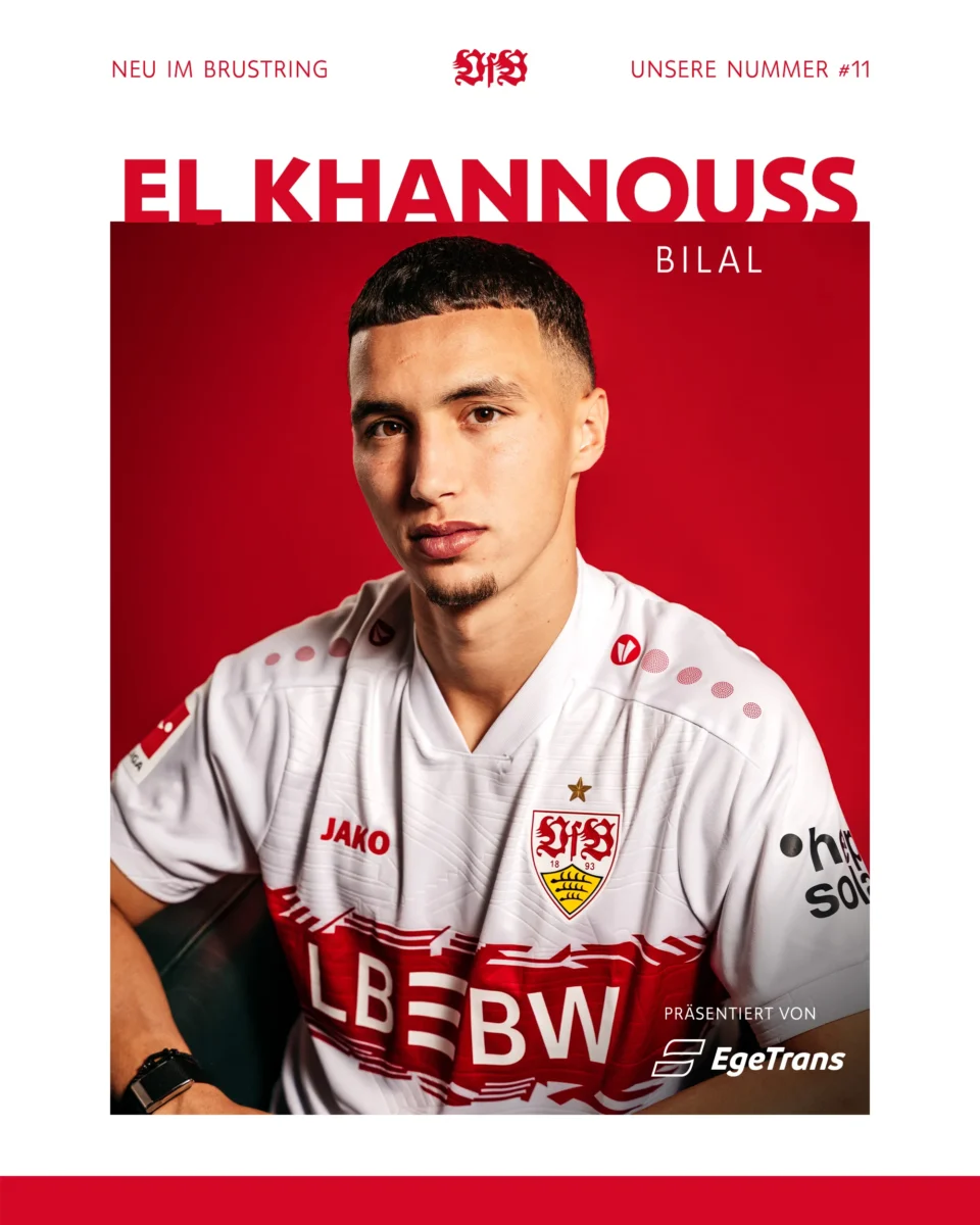 L’international marocain Bilal El Khannouss rejoint le VfB Stuttgart en prêt