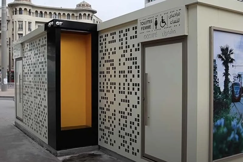 Casablanca lance des toilettes publiques gratuites et durables