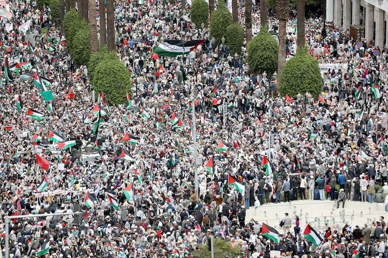 Une marche nationale le 5 octobre 2025 à Rabat en soutien à la Palestine