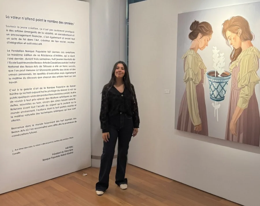 Fatima Ezzahra Khilad (Tima) fait voyager le vase de Safi à travers le monde [Portrait]