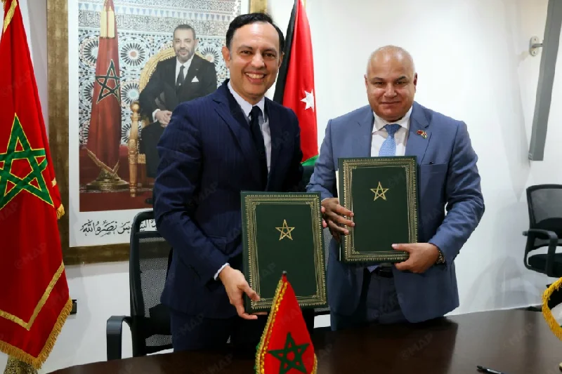 Younes Sekkouri s’entretient avec le ministre jordanien du Travail