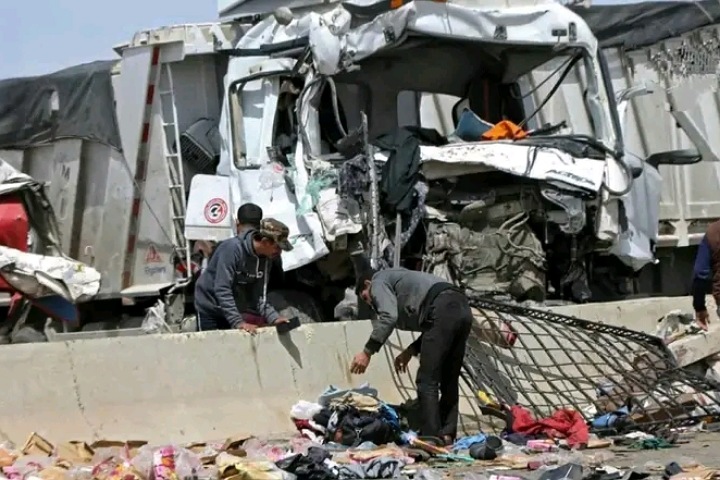 Aveugle .. la mort de neuf personnes dans un accident de la circulation dans la province de Sidi Kassem