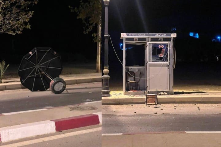 Une attaque anonyme contre un barrage de sécurité à Mazurin est une perte de pertes matérielles