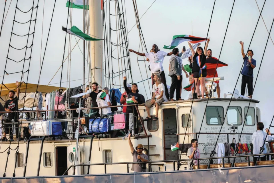 98 organisations appellent à la libération des participants à la flottille Sumud