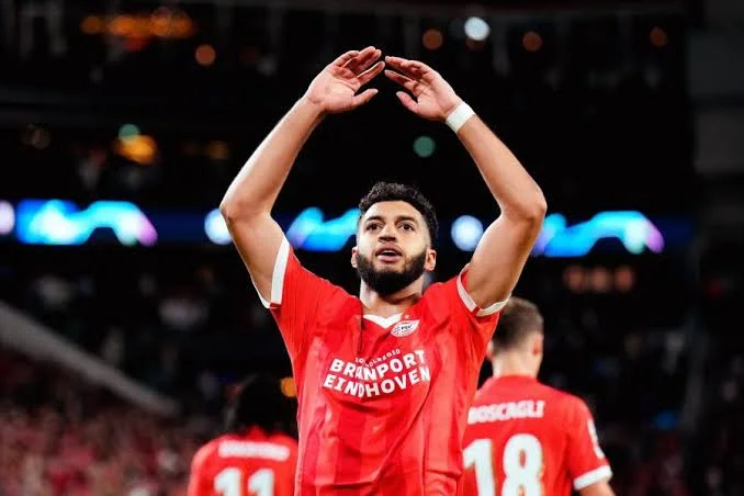 Ismaïl Saibari sauve le PSV à Leverkusen